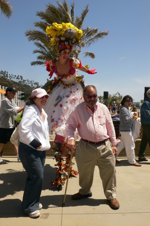 Ken Genser at the opening of the Annenberg Beach House in 2009.