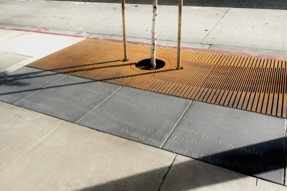 4th Street historical paver